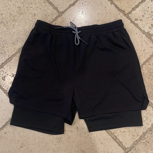2 Pair Surenow Sports Athletic Shorts - Picture 2 of 3